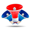 mobilots world cup megaphones symbol