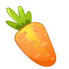 money bunny carrot symbol