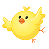 money bunny chick symbol
