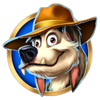money farm west cowboy wolf symbol