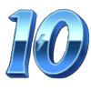 money stacks symbol 10