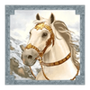 mongol treasures white horse symbol