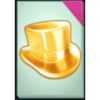 monopoly money line top hat symbol