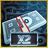 monopoly on the money deluxe cash silver symbol