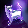 monopoly on the money deluxe cat symbol