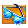 monopoly travel world tour sunglasses symbol
