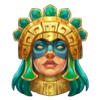 montezumas missions green mask symbol