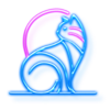 moonlight cats cat symbol