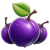 multi hot 5 deluxe plums symbol