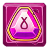 mummyland treasures pink symbol