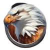 mustang rush eagle symbol