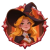 mysterious witch blonde witch symbol