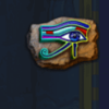 mystic pharaoh eye of horus symbol