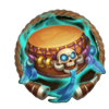 mystic shaman drum symbol