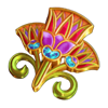 nefertiti hot flower symbol