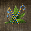 nefertitis gold stick symbol