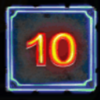 neon fruits 10 symbol