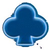 neon party blue club symbol