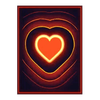 neon villains doublemax heart symbol