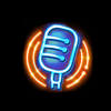night city microphone symbol
