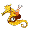ocean oddities seahorse symbol