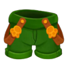 oktobearfest green shorts symbol