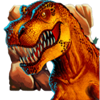 one million reels dinosaur symbol