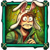 out of the woods bunny symbol