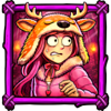 out of the woods deer symbol