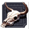 outlaw trails skull symbol