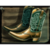 outlaws redemption showdown cowboy boots symbol