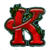 owl eyes k symbol