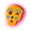 pablo el diablo orange mask symbol
