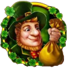 padric and pixie leprechaun gold symbol