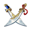 panda fury swords symbol