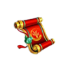 panda goes boom scroll symbol