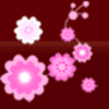 panda manga flowers symbol