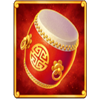panda strike drum symbol