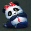 panda teddy 3 symbol