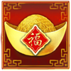 panda temple riches crown symbol