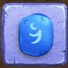 panda warrior purple symbol