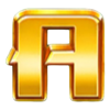 pandas gold golden coins link letter a symbol