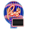 paris city of lights high ballon symbol