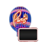 paris city of lights small ballon symbol