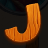 parrots gold j symbol