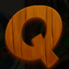 parrots gold q symbol