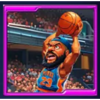 passionate basketball shooting player symbol
