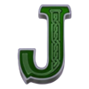 patricks club three pots letter j symbol