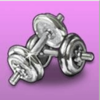 peek physique dumbell symbol