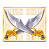 persian fortune swords symbol